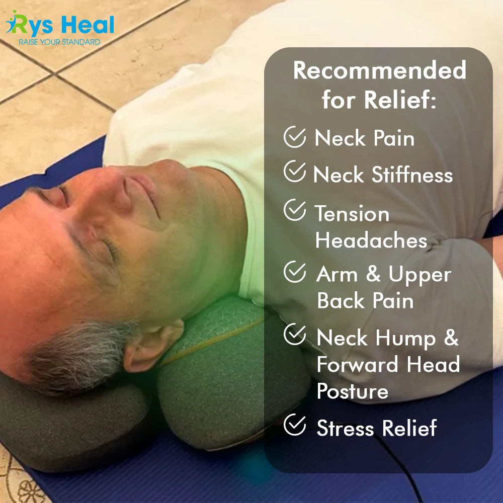 RYS™ Neck Massager – Gentle Relaxation Anytime, Anywhere