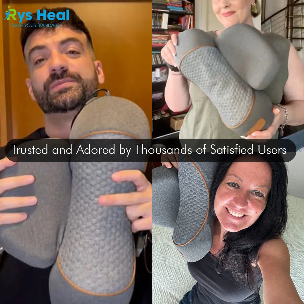 RYS™ Neck Massager – Gentle Relaxation Anytime, Anywhere