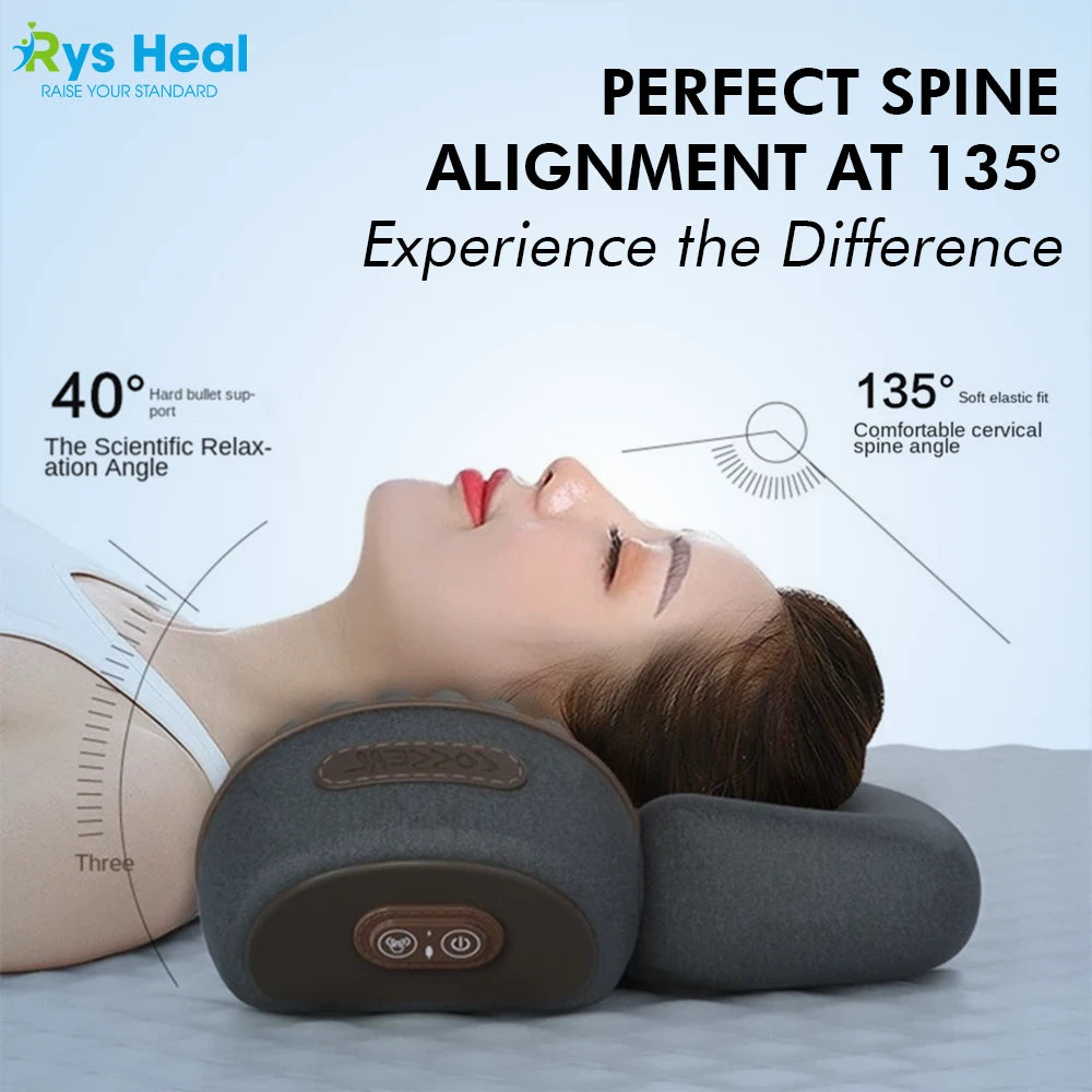 RYS™ Neck Massager – Gentle Relaxation Anytime, Anywhere