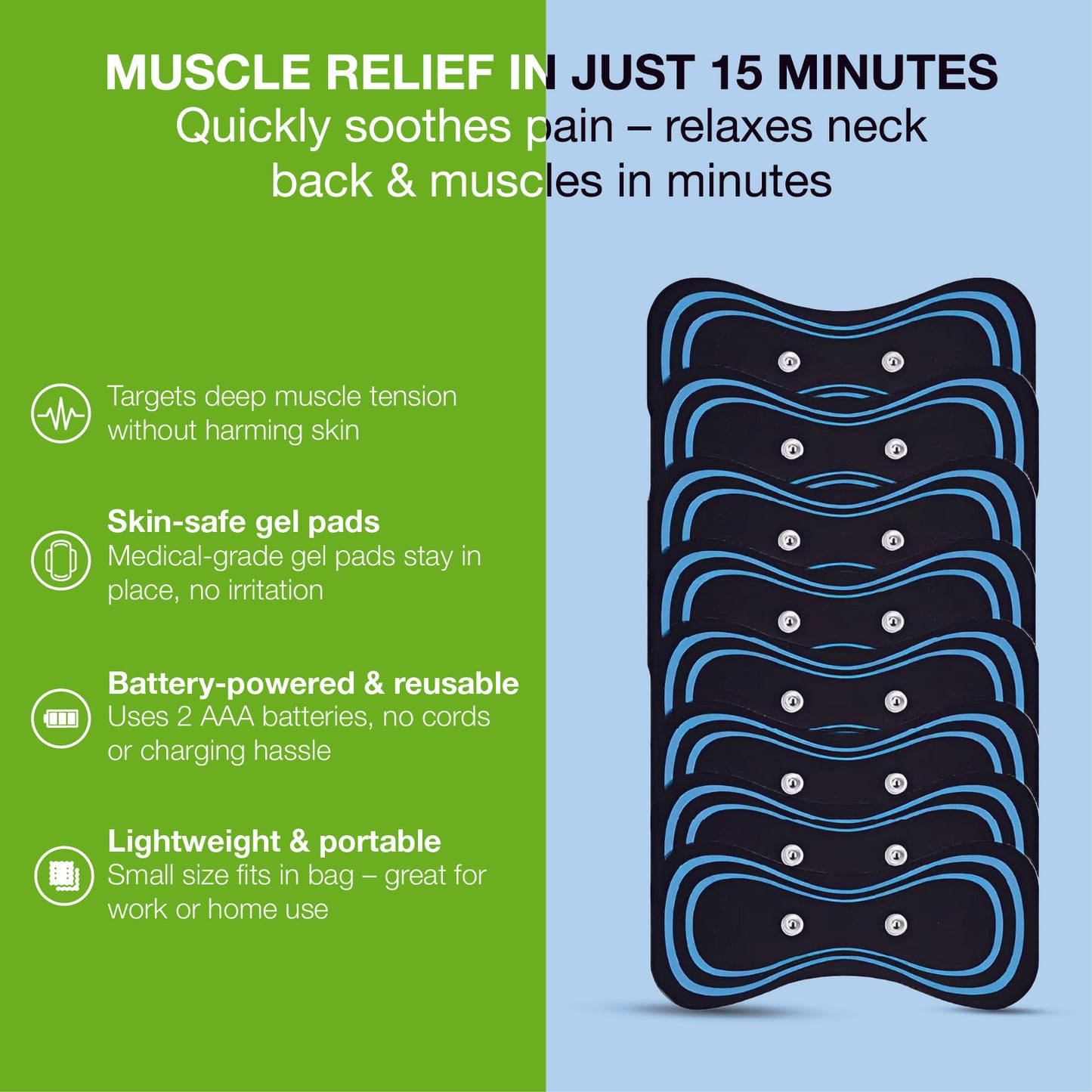 RysHeal™ Ease Mini – Portable Relaxation Pad