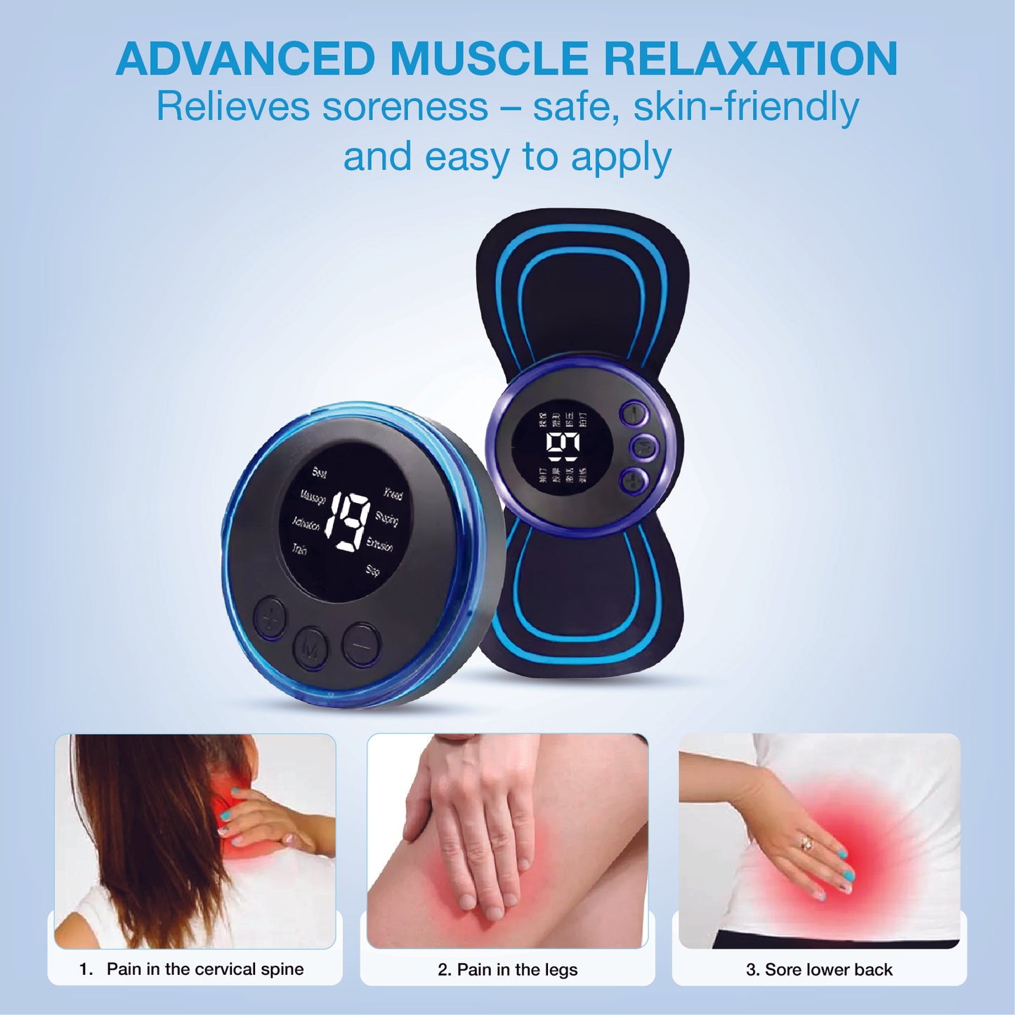 RysHeal™ Ease Mini – Portable Relaxation Pad