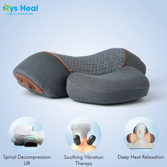 RYS™ Neck Massager – Gentle Relaxation Anytime, Anywhere