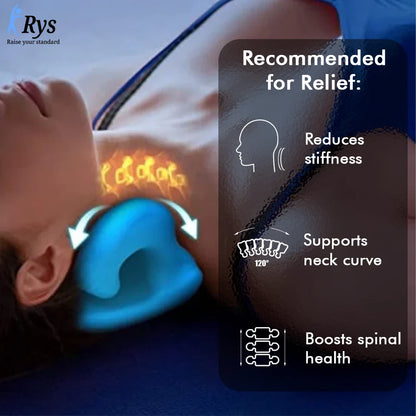 RYS™️ Pillow - Neck Pain Relief for Back Sleepers