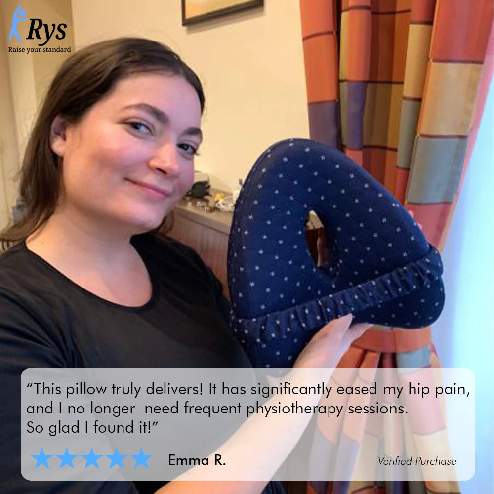 RYS™ Alignment Pillow – Hip and Sciatica Pain Relief